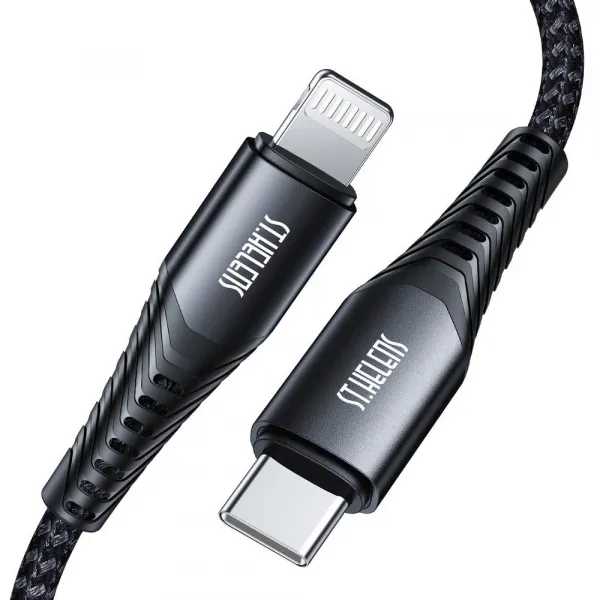 Joyroom Fast Charging kábel USB-C / Lightning 2.1A 1.8m, čierny