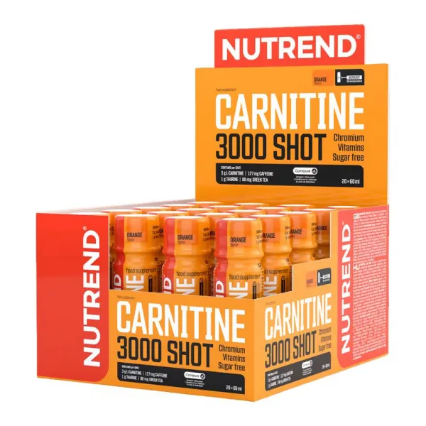Nutrend Carnitine 3000 SHOT 20x60 ml ananás