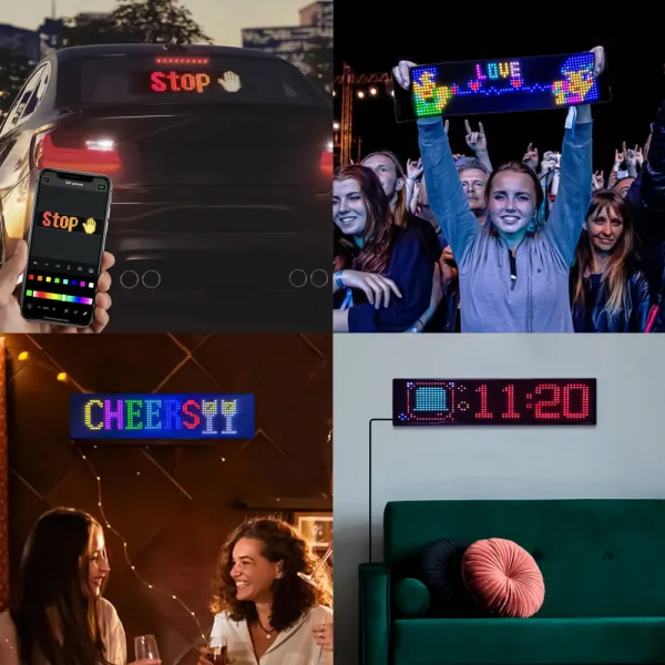 Eveon LED signalizátor gest 34 x 9cm