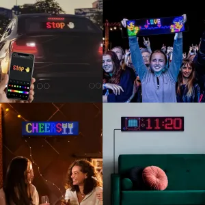 Eveon LED signalizátor gest 34 x 9cm