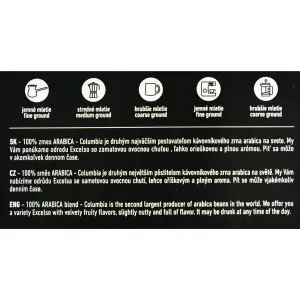 Zrnková káva Veronia COLUMBIA - CV 1kg