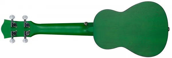Cascha HH 2265L Soprano Mahogany LH Green