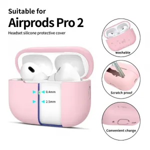 Tech-Protect Silikónové puzdro, Apple AirPods Pro 1 / 2, ružové