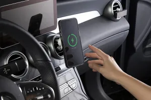 EPICO bezdrôtová autonabíjačka 15W s podporou uchytenia MagSafe as adaptérom v balení