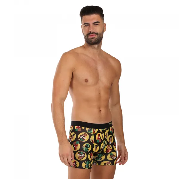 Pánske boxerky 69SLAM Gilbert fit bamboo SPOTLIGHT (MPBSHO-BB) M, trenky