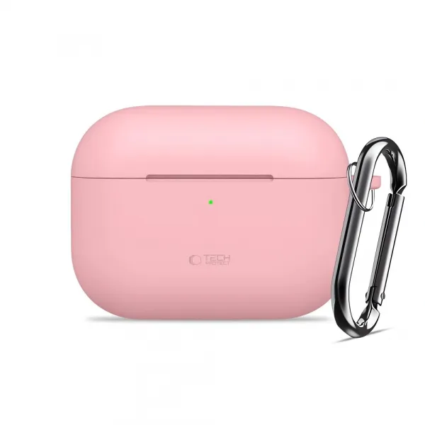 Tech-Protect Silikónové puzdro, Apple AirPods Pro 3, ružové
