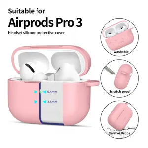 Tech-Protect Silikónové puzdro, Apple AirPods Pro 3, ružové