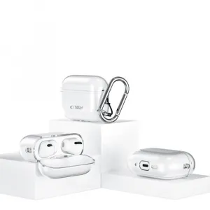 Tech-Protect FlexAir puzdro, Apple AirPods Pro 3, priehľadné