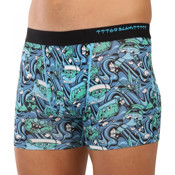 Pánske boxerky 69SLAM Gilbert fit bamboo BAKED (MPBBKD-BB) S, trenky