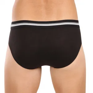 Pánske slipy 69SLAM Hanry plain bamboo hip čierne (MBCPLN-BK) M