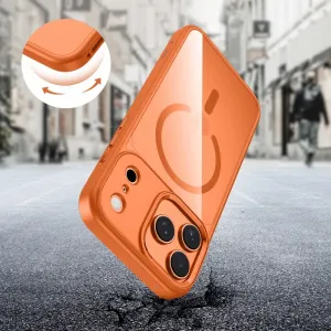 Tech-Protect MagMat MagSafe iPhone 17 Pro Max, oranžový