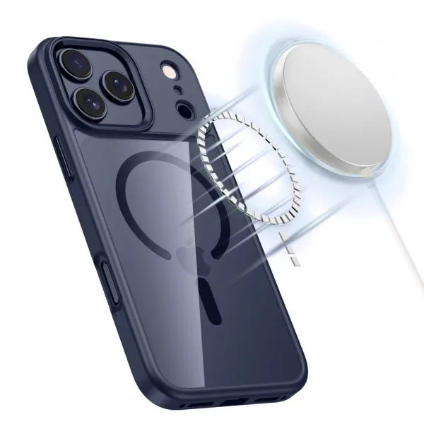 Tech-Protect MagMat MagSafe iPhone 17 Pro Max, tmavomodrý