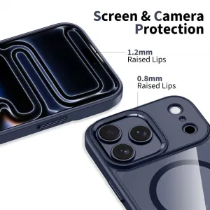 Tech-Protect MagMat MagSafe iPhone 17 Pro Max, tmavomodrý