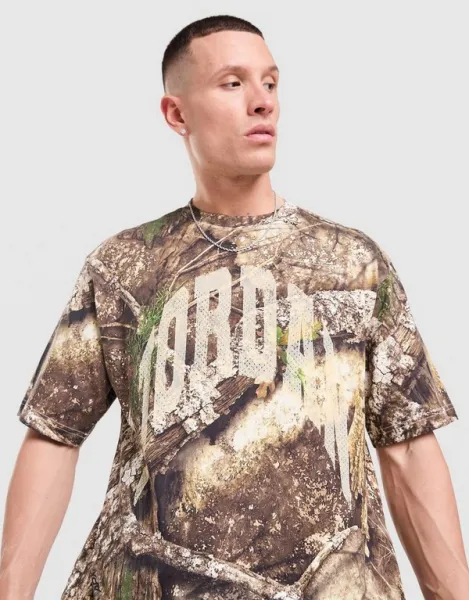 Jordan Tričko M J Brk Rlt Aop Ss Crew