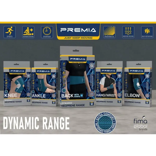 NEOPRÉNOVÁ BANDÁŽ ČLENKA PREMIA DYNAMIC, Veľkosť: XL