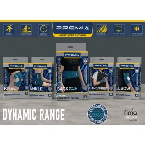 NEOPRÉNOVÁ BANDÁŽ ČLENKA PREMIA DYNAMIC, Veľkosť: XL