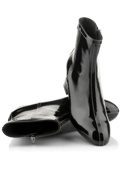 Členková Obuv Karl Lagerfeld Bonnie Ankle Zip Boot Black Lthr