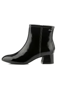 Členková Obuv Karl Lagerfeld Bonnie Ankle Zip Boot Black Lthr