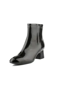 Členková Obuv Karl Lagerfeld Bonnie Ankle Zip Boot Black Lthr