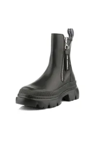 Členková Obuv Karl Lagerfeld Trekka Max Hi Ankle Zip Boot Black Lthr
