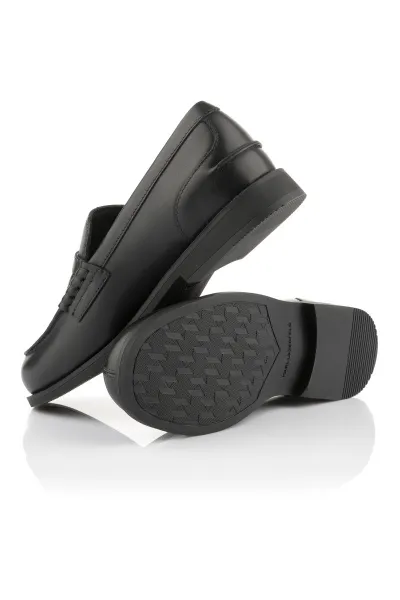 Mokasíny Karl Lagerfeld Mia Karl Penny Loafer Black Lthr