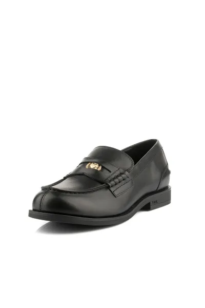Mokasíny Karl Lagerfeld Mia Karl Penny Loafer Black Lthr