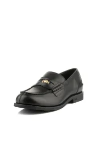Mokasíny Karl Lagerfeld Mia Karl Penny Loafer Black Lthr