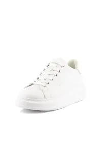 Tenisky Karl Lagerfeld Kapri Rhinestone Karl Trim White Lthr W/Silver