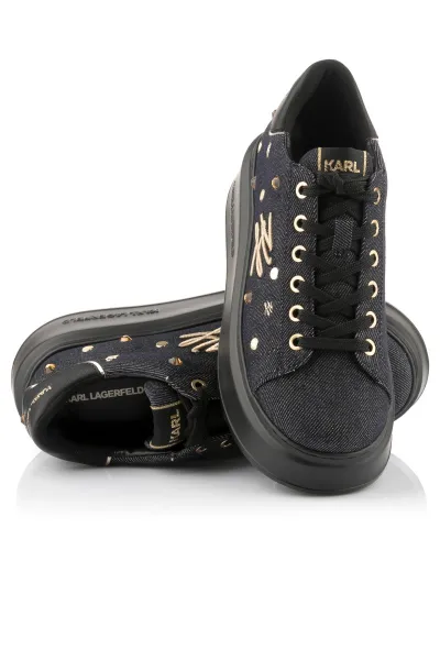 Tenisky Karl Lagerfeld Anakapri Autograph Studs Denim W/Gold