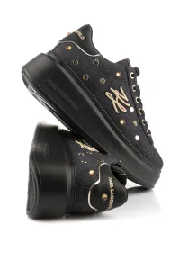 Tenisky Karl Lagerfeld Anakapri Autograph Studs Denim W/Gold