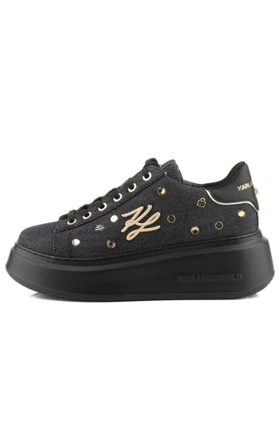 Tenisky Karl Lagerfeld Anakapri Autograph Studs Denim W/Gold
