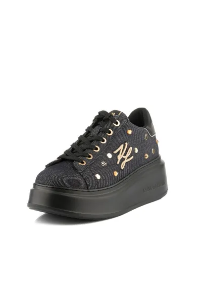 Tenisky Karl Lagerfeld Anakapri Autograph Studs Denim W/Gold