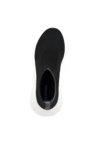 Členková Obuv Karl Lagerfeld Kreeper Run Mid Sock Boot Black Knit Textile