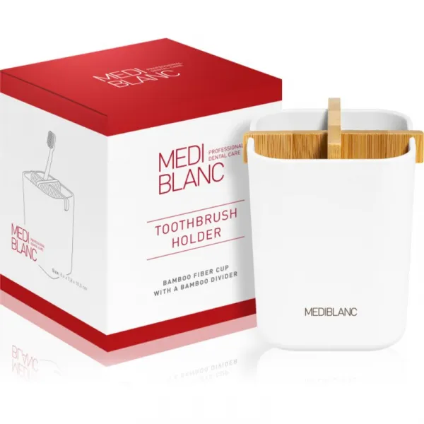 MEDIBLANC Dental Care stojan na zubnú kefku White 1 ks