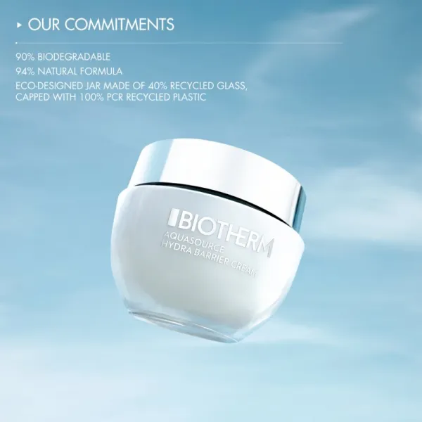 Biotherm Aquasource Hydra Barrier Cream ochranný krém na tvár 50 ml