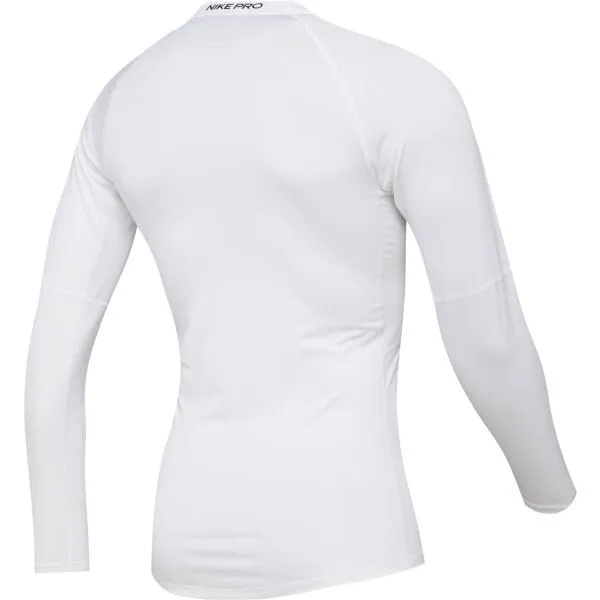 Nike DRI-FIT Pánske termo tričko, biela, veľkosť