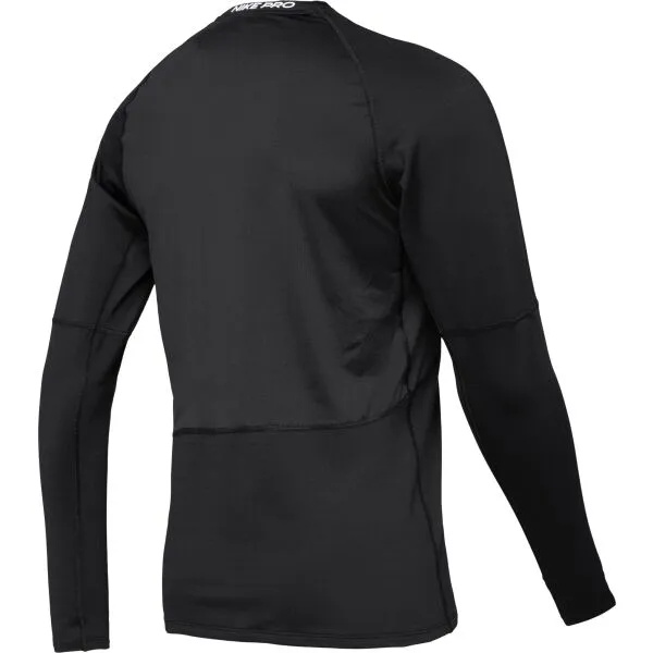 Nike PRO Pánske termo tričko, čierna, veľkosť