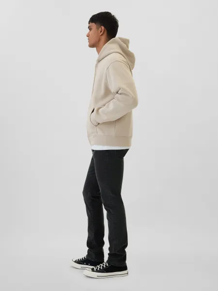 GAP V-SLIM OPP BLACK WASH Pánske nohavice, čierna, veľkosť