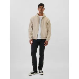 GAP V-SLIM OPP BLACK WASH Pánske nohavice, čierna, veľkosť