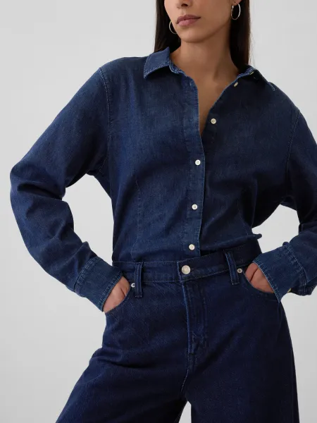 GAP Jeans Mid Rise UltraSoft Baggy - Ladies