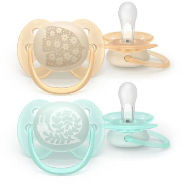 Philips AVENT Cumlík Ultrasoft Premium neutral 0-6m obrázok 2 ks