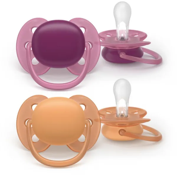 Philips AVENT Cumlík Ultrasoft Premium 18+m dievča 2 ks