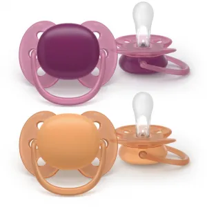 Philips AVENT Cumlík Ultrasoft Premium 18+m dievča 2 ks