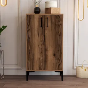 Skrinka na topánky / Botník Prag - Walnut