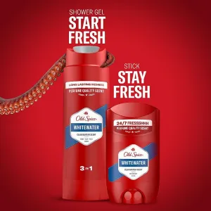 Old Spice Whitewater Darčeková Súprava Pre Športových Fanúšikov: Tuhý Dezodorant A Sprchový Gél