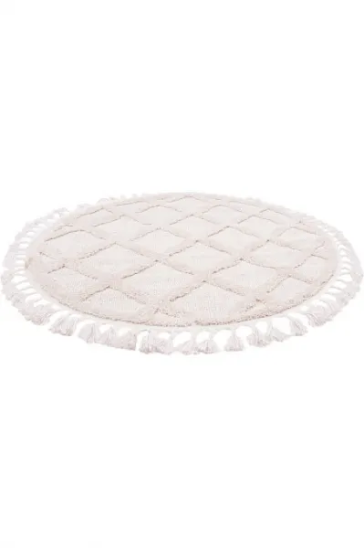 Koberec BERBER 6803 slonia kosť kruh