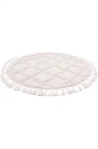 Koberec BERBER 6803 slonia kosť kruh