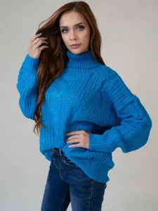 ASPERISSIA Dámsky sveter COLINE Farba: Modrá, Konfekčná veľkosť: S/M