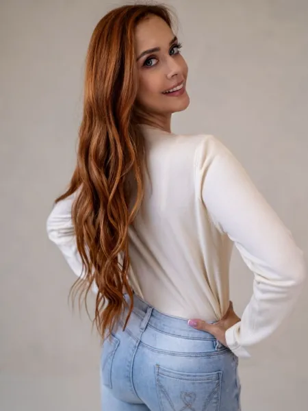 ASPERISSIA Dámsky top CLARISSE Farba: Biela, Konfekčná veľkosť: S/M