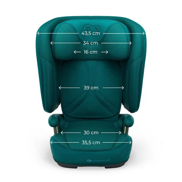 Autosedačka Kinderkraft Unity 2 I-Size Farba: Green